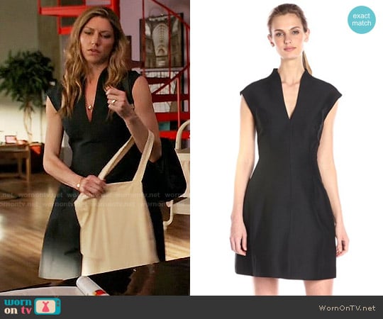 Halston Heritage Cotton and Silk-blend Faille Mini Dress worn by Josslyn Carver (Jes Macallan) on Mistresses