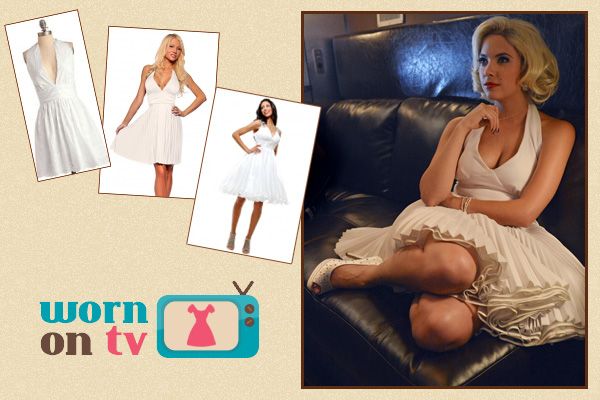 Ashley Benson's Marilyn Monroe costume on Pretty Little Liars