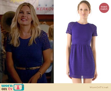 Happy Endings Fashion: Candy dress by Free People worn by Elisha Cuthbert