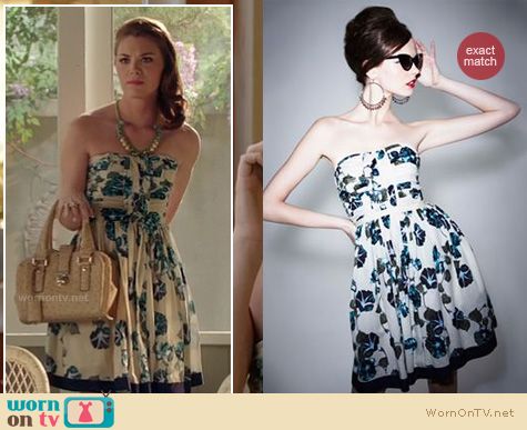 Hart of Dixie Fashion: Alberta Ferretti Impulse dress worn by Kaitlyn Black