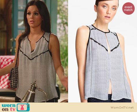 Hart of Dixie Fashion: ALC Hamilton Top worn by Rachel Bilson