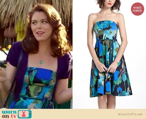 Hart of Dixie Fashion: Anthropologie Shadeflower dress worn by Kaitlyn Black