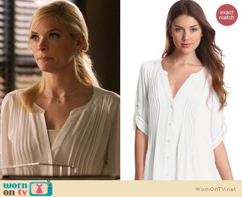 Hart of Dixie Fashion: Bcbgmaxazria Twigger blouse worn by Jaime King