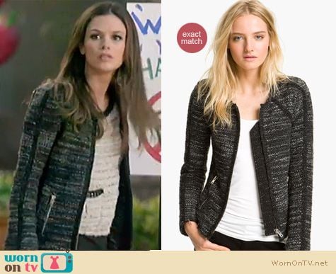 Hart of Dixie Fashion: IRO tweed jacket worn by Rachel Bilson