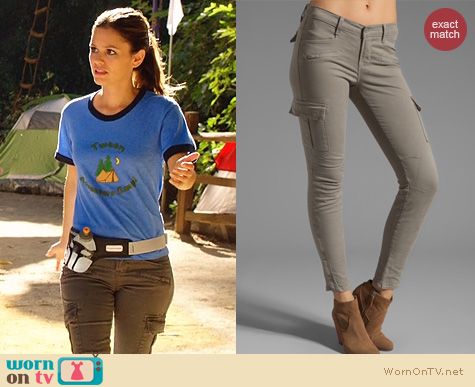 Fashion of Hart of Dixie: J Brand Grayson Cargo Pants worn by Rachel Bilson