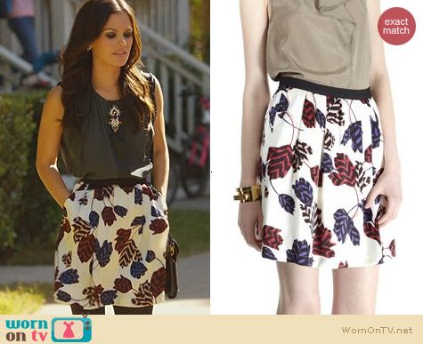 Hart of Dixie Fashion: Marc by Marc Jacobs Marie Tulip Skirt worn by Rachel Bilson