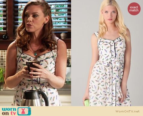 Hart of Dixie Fashion: Milly Parakeet dress worn by Kaitlyn Black