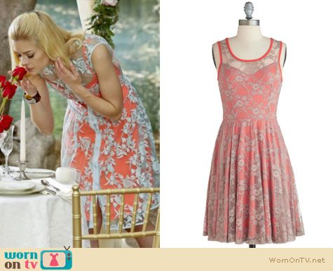 Hart of Dixie Fashion: Nanette Lepore Varsity Lace dress worn by Jaime King