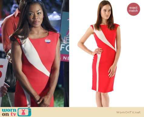 Hart of Dixie Fashion: Rachel Roy flame dress worn by Ruby