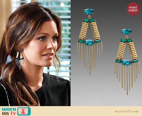 Hart of Dixie Jewelry: Lionette NY Greenwich Earrings worn by Rachel Bilson