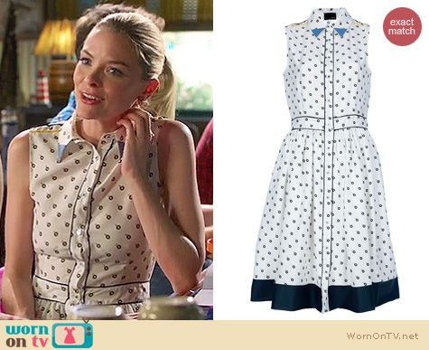 Hart of Dixie Style: Fendi printed shirt dress worn by Jaime King