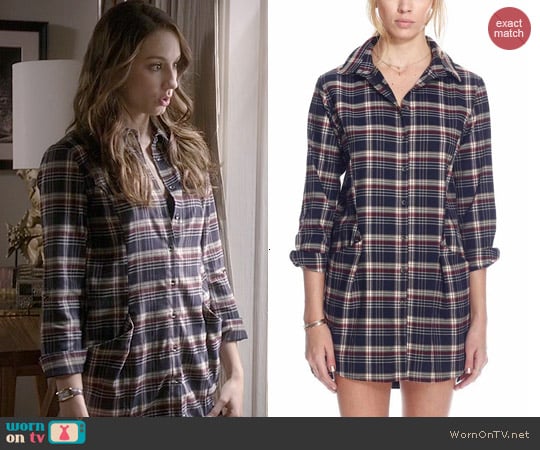 Heartloom Ethel Tunic worn by Troian Bellisario on PLL