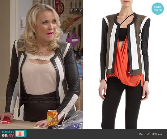 Helmut Lang Pax Jacket worn by Gabi Diamond (Emily Osment) on Young and Hungry