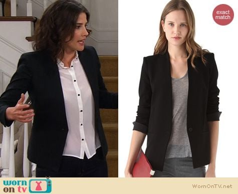 HIMYM Fashion: Helmut Lang Gala blazer worn by Cobie Smulders