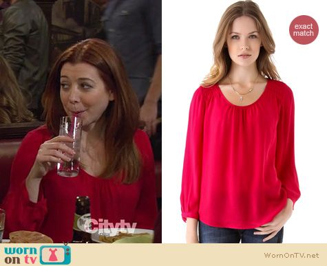 HIMYM Fashion: Joie Avanti top worn by Alyson Hannigan