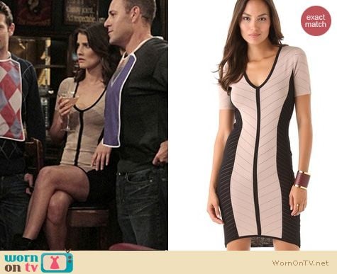 HIMYM Fashion: Torn by Robby Kobo Caterina dress worn by Cobie Smulders