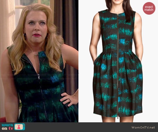 H&M Patterned Dress worn by Melissa Joan Hart on Melissa & Joey