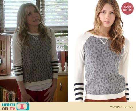 How To Live Fashion: Gryphon Dots sweater worn by Sarah Chalke