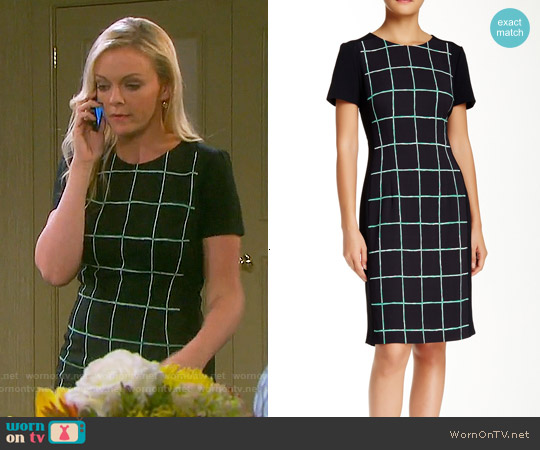 Hugo Boss Dokari Sheath worn by Belle Brady (Martha Madison) on Days of our Lives