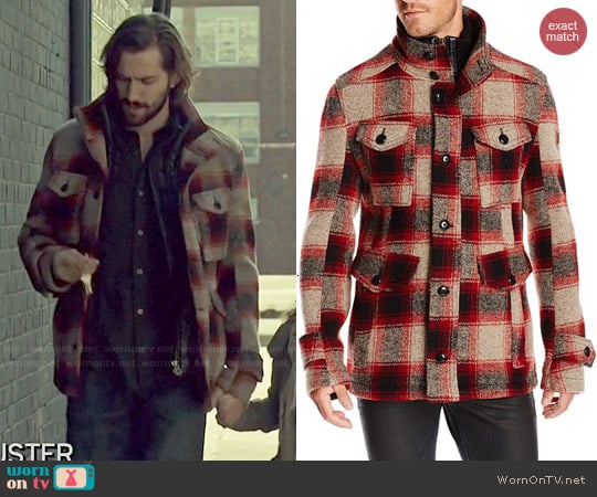 Boss Orange Plaid Field Jacket worn by Cal Morrison (Michiel Huisman) on Orphan Black