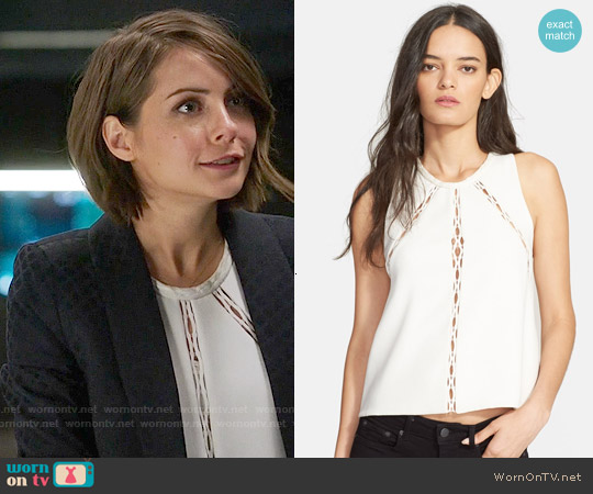 IRO Buddy Top worn by Thea Queen (Willa Holland) on Arrow