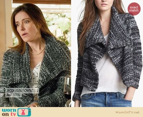 IRO Chanice Boucle Jacket worn by Christa Miller on Cougar Town