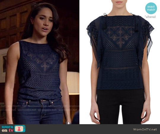 Isabel Marant Allen Top worn by Rachel Zane (Meghan Markle) on Suits