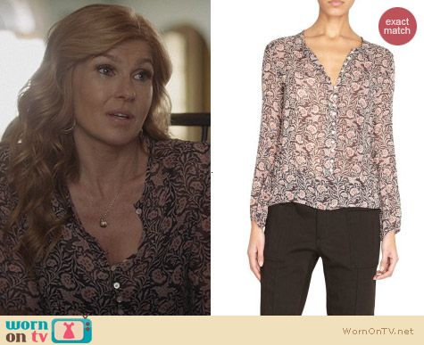 Isabel Marant Dalma Blouse worn by Connie Britton on Nashville