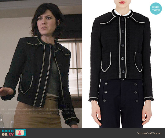 Isabel Marant Ferris Jacket worn by Laurel Healy (Mary Elizabeth Winstead) on BrainDead