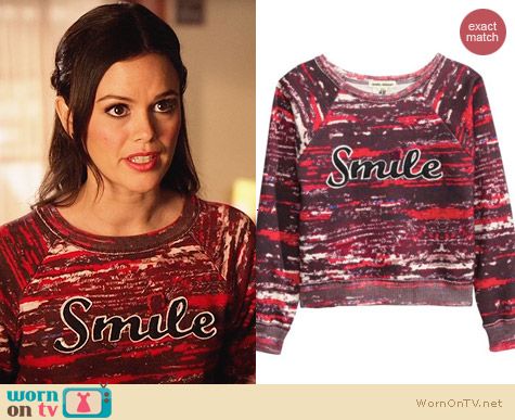 Isabel Marant for H&M Smile Sweater worn by Rachel Bilson on Hart of Dixie