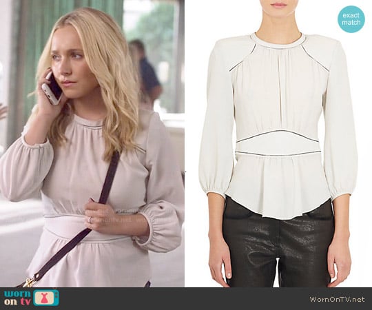 Isabel Marant Wiley Blouse worn by Juliette Barnes (Hayden Panettiere) on Nashville