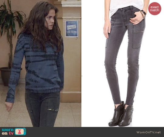 J Brand Kassidy Jeans worn by Maia Mitchell on The Fosters