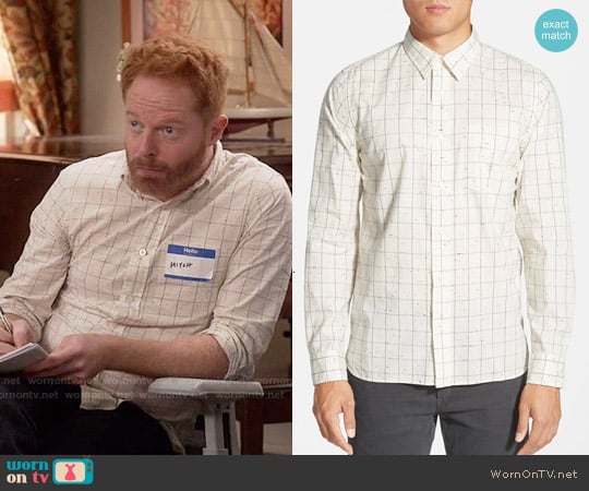 Jack Spade Parrish Windowpane Shirt worn by Mitchell Pritchett (Jesse Tyler Ferguson) on Modern Family