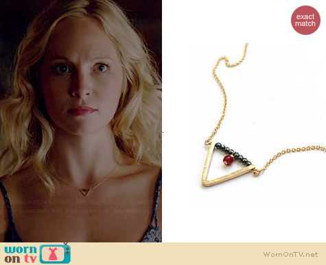 Jamison Rae On Point Necklace worn by Candice Accola on The Vampire Diaries