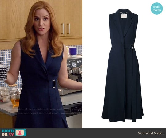 Jason Wu Flared Belted Dress worn by Donna Paulsen (Sarah Rafferty) on Suits