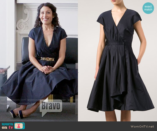 Jason Wu Flounce Wrap Dress worn by Abby McCarthy (Lisa Edelstein) on Girlfriends Guide to Divorce