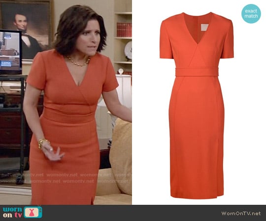 Jason Wu Fitted Dress worn by Selina Meyer (Julia Louis-Dreyfus) on Veep