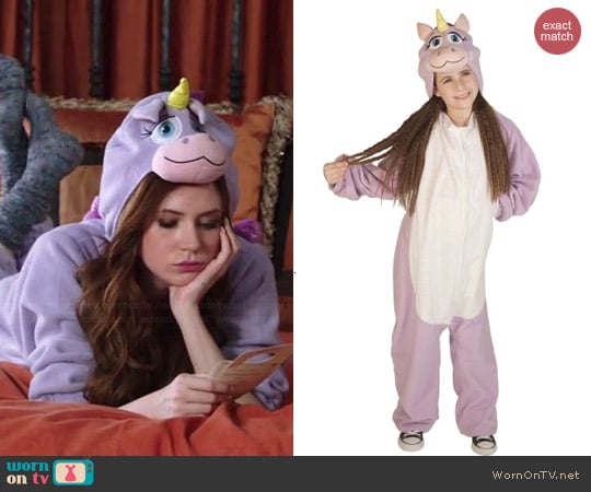 Jay at Play Unicorn Janimals worn by Karen Gillan on Selfie