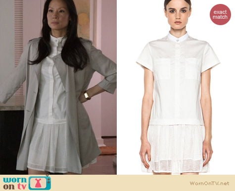 Joan Watson Fashion: Rag & Bone Adele Dress worn by Lucy Liu