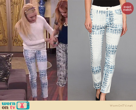 Joe's Jeans Ankle Tux Jeans worn by Peyton List on Jessie