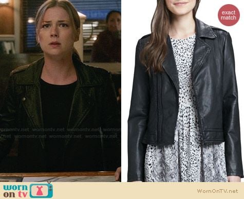 Joie Caldine Jacket worn by Emily Vancamp on Revenge