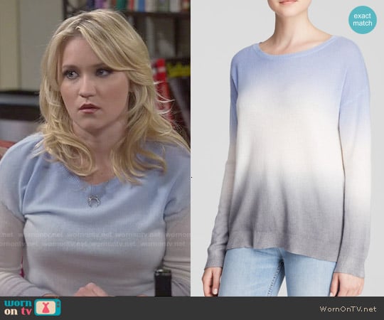 Joie Eloisa Ombre Sweater worn by Gabi Diamond (Emily Osment) on Young and Hungry