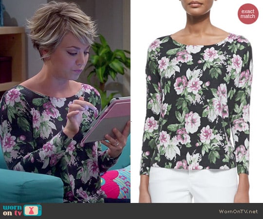 Joie Emele Sweater worn by Penny Hofstadter (Kaley Cuoco) on The Big Bang Theory