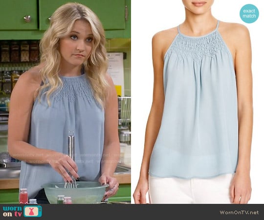 Joie Kealy Top in Fog worn by Gabi Diamond (Emily Osment) on Young and Hungry