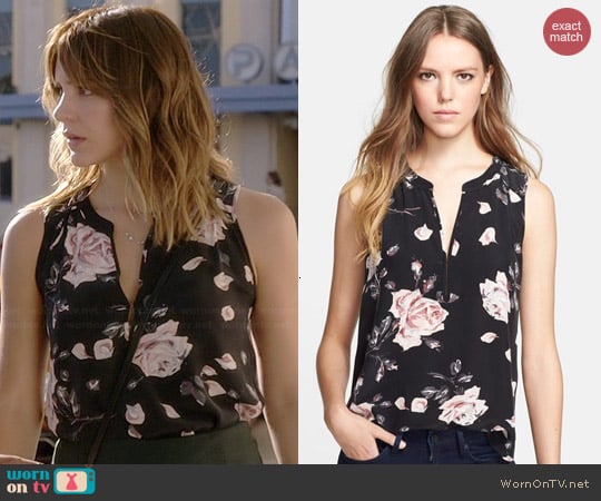 Joie Lirienne Blouse worn by Katharine McPhee on Scorpion