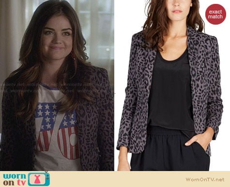 Joie Mehira Jacket worn by Lucy Hale on PLL