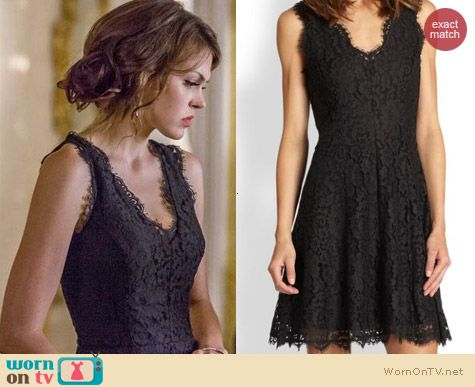 Joie Nikolina Dress worn by Aimee Teegarden on Star-Crossed