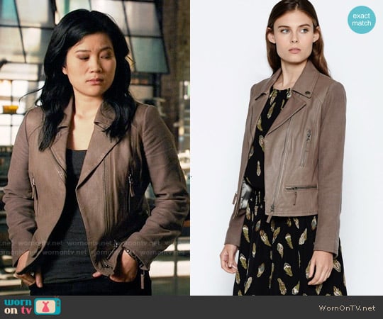 Joie Seabrooke Jacket worn by Happy Quinn (Jadyn Wong) on Scorpion