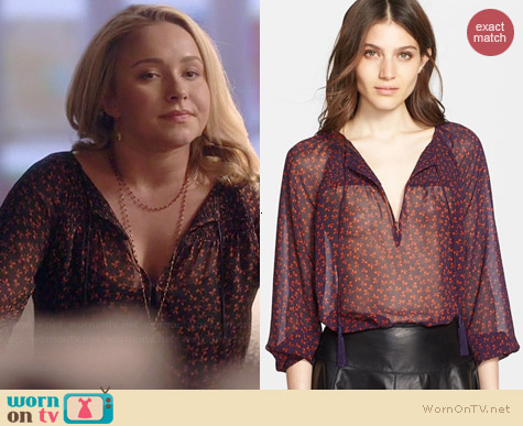 Joie Vivette Blouse worn by Hayden Panettiere on Nashville