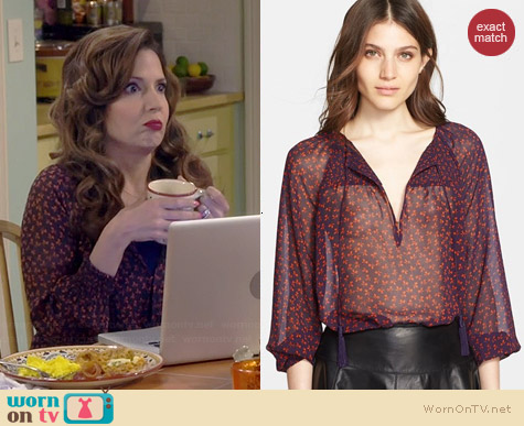 Joie Vivette Top worn by Maria Canals-Barrera on Cristela